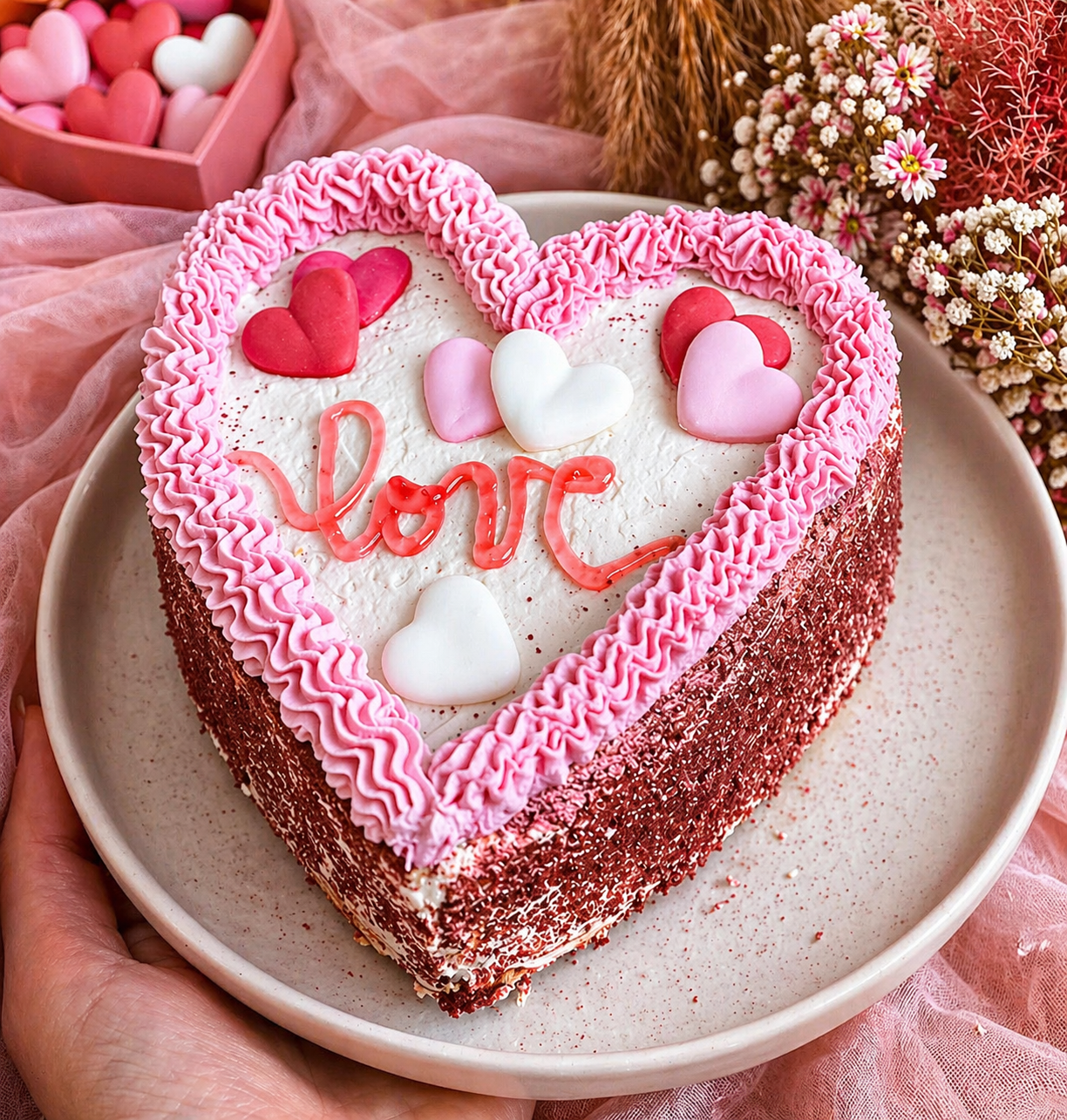 Gâteau Love L'Aloé